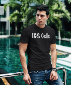 T Shirt IGS Celle Schwarz Mann