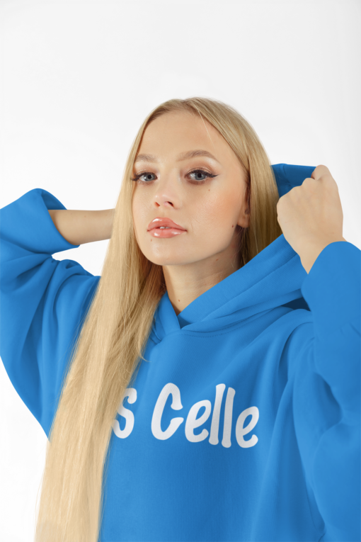 hoodie mockup featuring a serious woman posing m20715 r el2